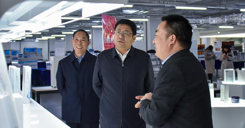 濟南市市場監督管理局王建森局長一行蒞臨博科集團調研